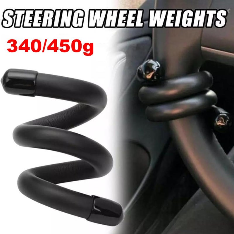 Car Steering Wheel Booster, 2025 Upgrade Counter Weight Ring, 360-Degree Rotating Steering Wheel Counter Weight Ring, Car Interior Accessory for Cars, Trucks, Tractors, Mower - Image 3